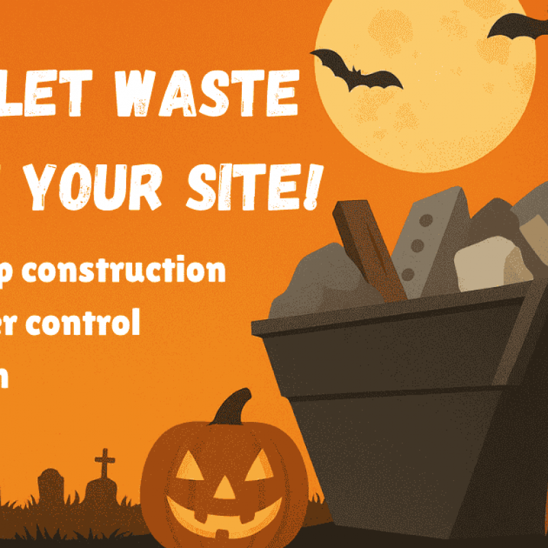 Don’t Let Waste Haunt Your Site: How to Keep Construction Waste Under Control This Autumn
